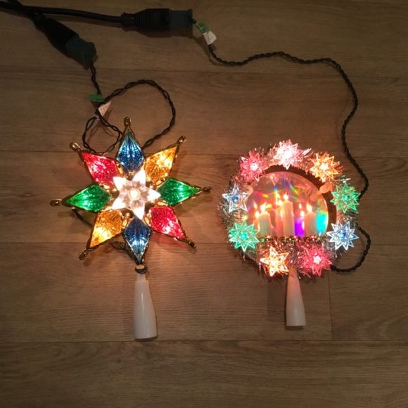 Two Vintage Chritmas Tree Toppers - Picture 4 of 4